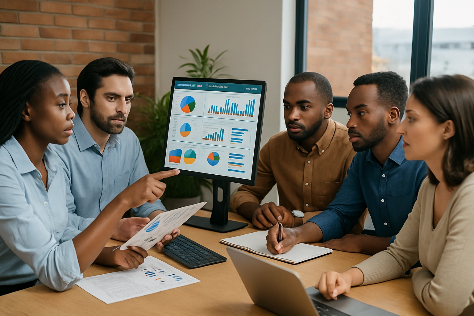 Leaders analyzing FinTech approval, fairness, and appeal KPIs.