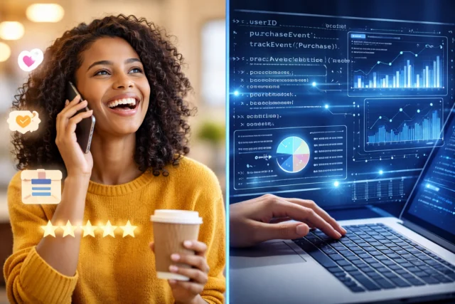 Dual view of personalized marketing delight and surveillance mechanisms shaping customer experience