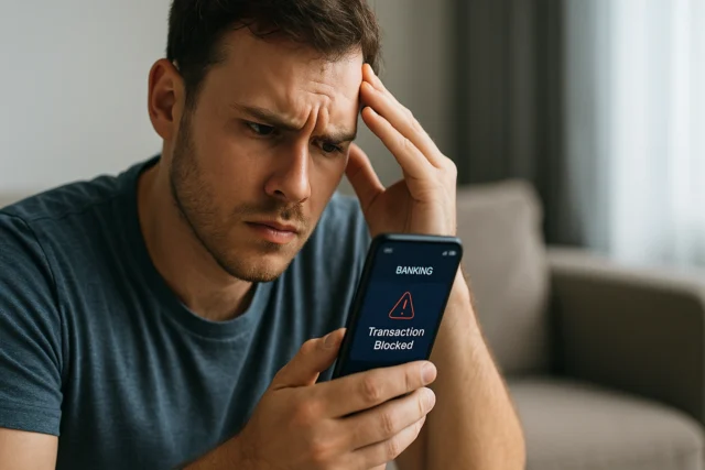 User locked out of banking application due to AI fraud detection error in a FinTech service