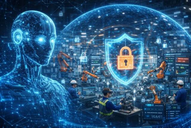 AI powered security in augmented reality and IoT environments of Industry 4.0