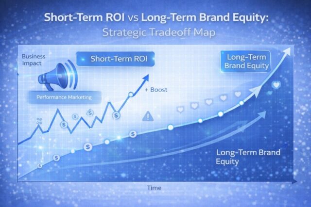 Short-Term ROI vs Long-Term Brand Equity: Strategic Tradeoff Map