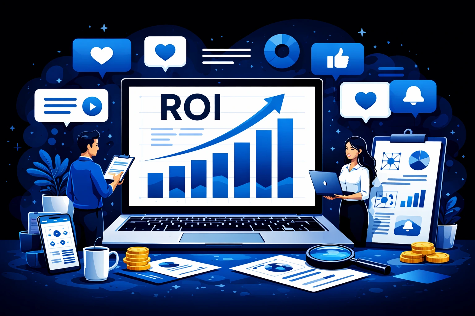 Tracking ROI in Social Media Marketing Smart Growth Metric or Corporate Self-Deception