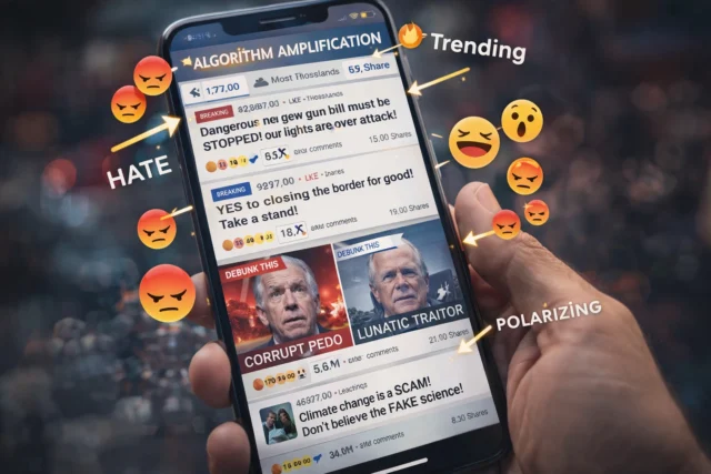 algorithmic bias distorting ROI in marketing digital social media feeds