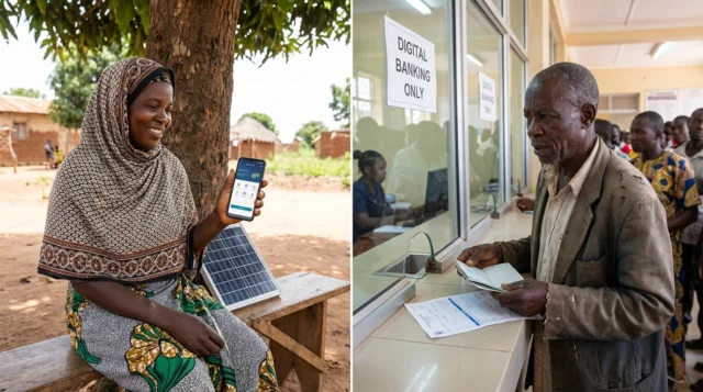 Contrasts in Fin Tech access empowered vs digitally excluded users