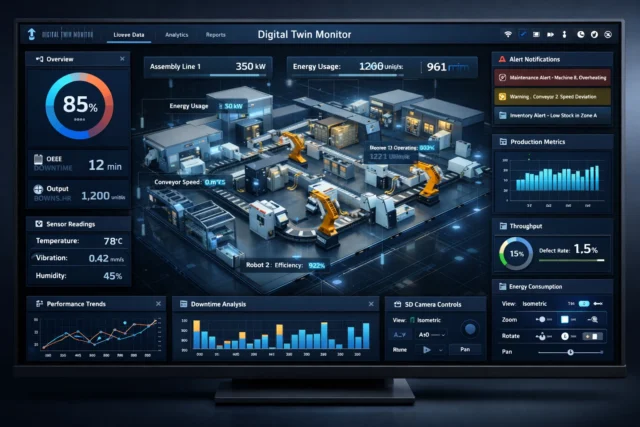 Industry 4.0 digital manufacturing boosting operational efficiency