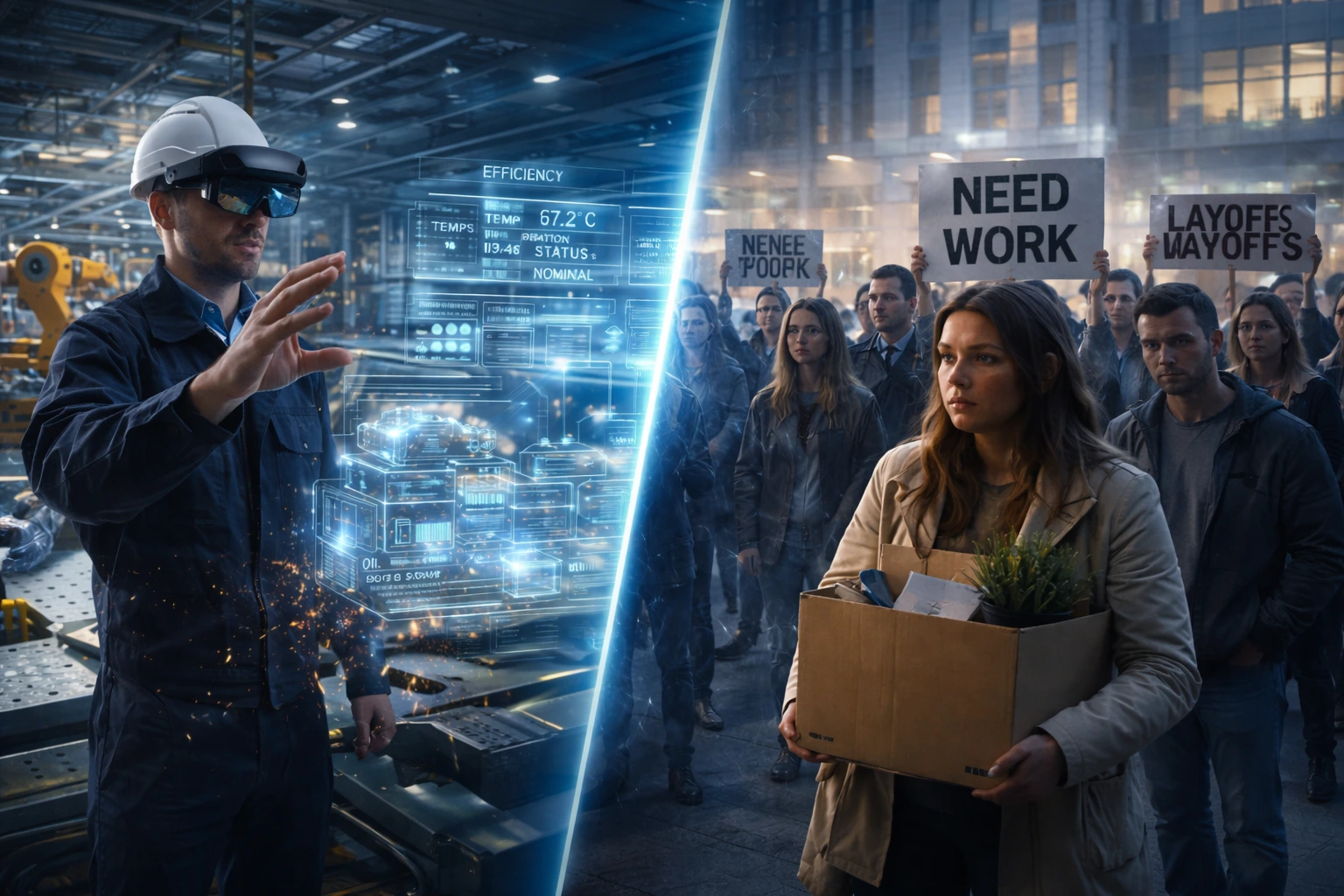 Is Industry 4.0 a Game-Changer for Productivity or a Threat to Job Security