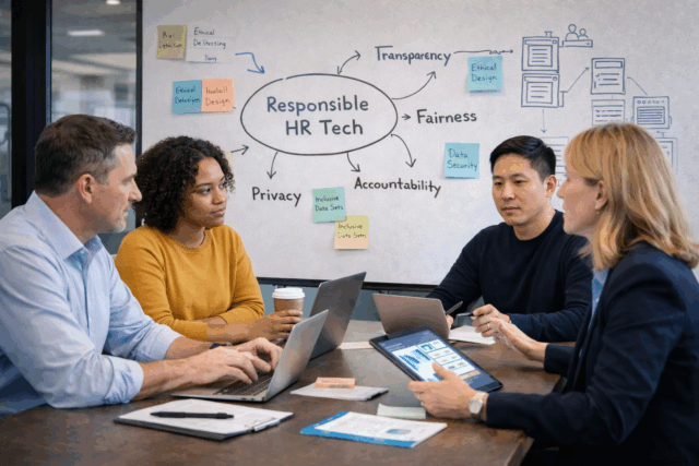 Responsible HR technology design with fairness and transparency focus