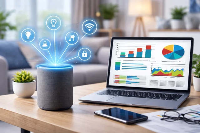 Smart devices transforming marketing digital environments through voice interfaces