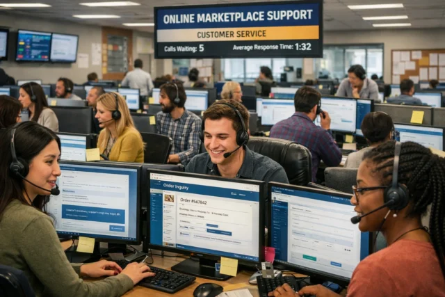 high‑volume customer support in e‑commerce platforms