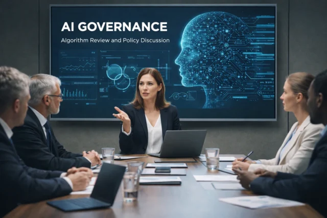 Responsible AI governance framework ethics in corporate decision making
