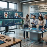 consumer research in 2026 -AI digital twin simulation platform showing synthetic consumer personas for market research