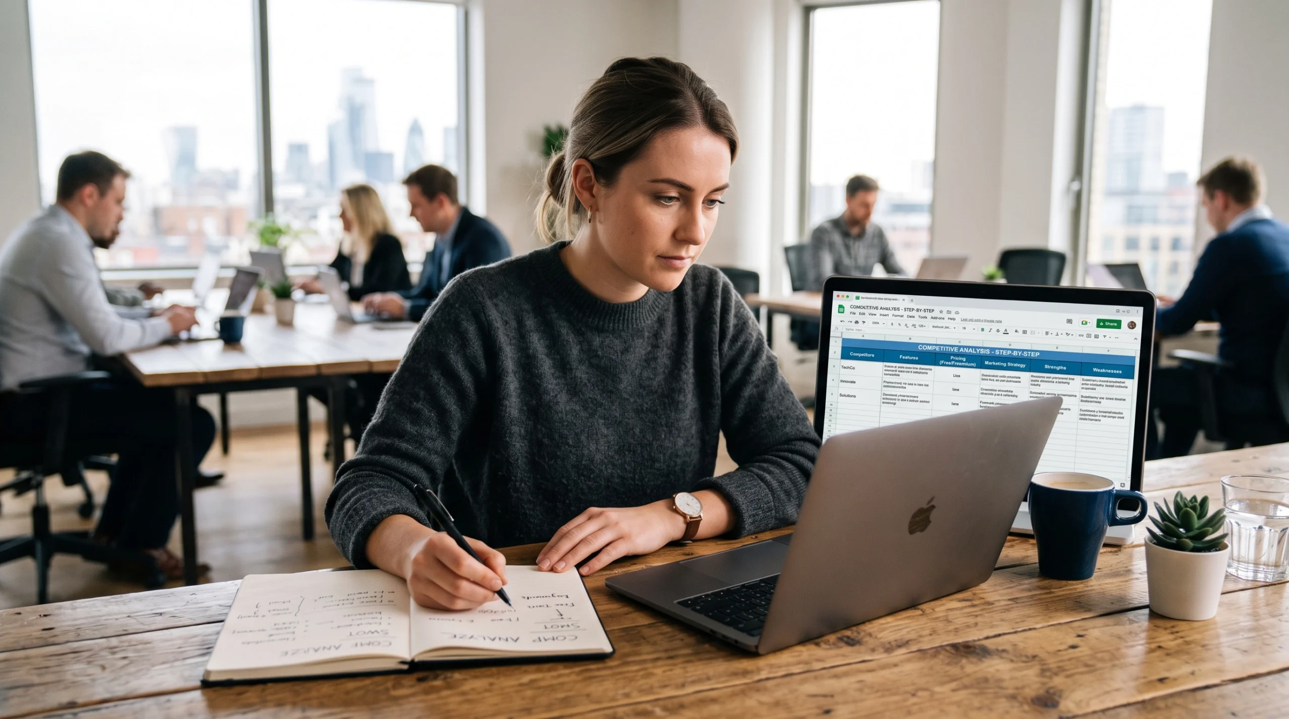 How to Do a Competitive Analysis for Free Step-by-Step Template