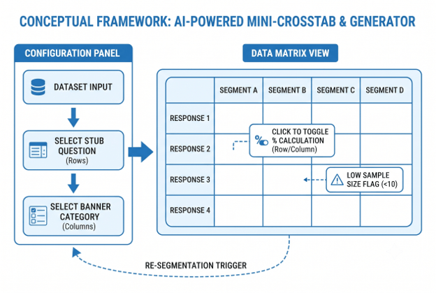 cross-tabulation conceptual framework-ai-powered-market-research